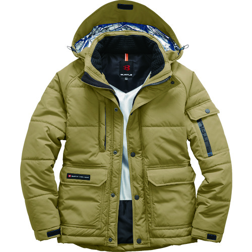 バートル 防寒ジャケット7510-23-Lカーキ 751023L L|作業用品・衣料 作業服インナー 防寒インナーのサムネイル
