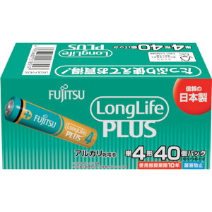 アルカリ乾電池単4 Long Life Plus 40個パック LR03LP40S 40個入り FDK