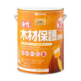 油性木材保護塗料 3L とうめい 3L カンペハピオ