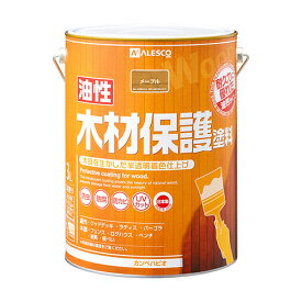 油性木材保護塗料 3L メープル 3L カンペハピオ