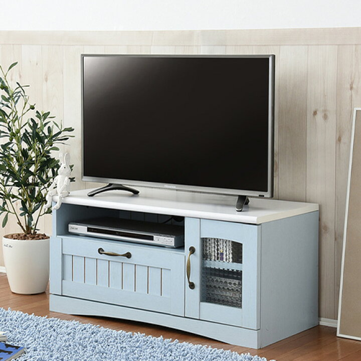 楽天市場】テレビ台 ローボード 32インチ 32型対応 幅80cm FFC-0001-BL  