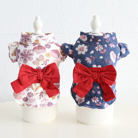 楽天スーパーSALE限定50％OFF★ 犬服 秋冬新作 ドッグウェア 和式 和風 ワンピース ベストトップス ペット服 犬服 犬用洋服 猫服　可愛い オシャレ 花カラー 裏起毛 モコモコ ふわふわ 柔らかい 暖かい 防寒 寒さ対策 祭り お正月 人気 お散歩 お出かけ 女の子 小型犬中型犬