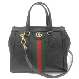 GUCCI グッチ オフィディア レザー 2WAYバッグ ハンドバッグ ショルダーバッグ ブラック 黒 719882 ブランド バッグ 鞄【中古】【超美品】【送料無料】【返品可】