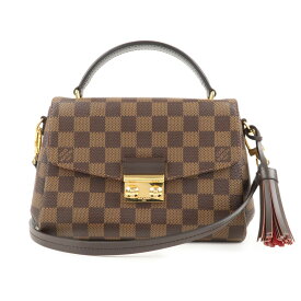 LOUIS VUITTON ルイヴィトン ダミエ クロワゼット 2WAYバッグ ハンドバッグ ショルダーバッグ N53000 ルイ・ヴィトン LV ブランド バッグ 鞄【中古】【美品】【送料無料】【返品可】