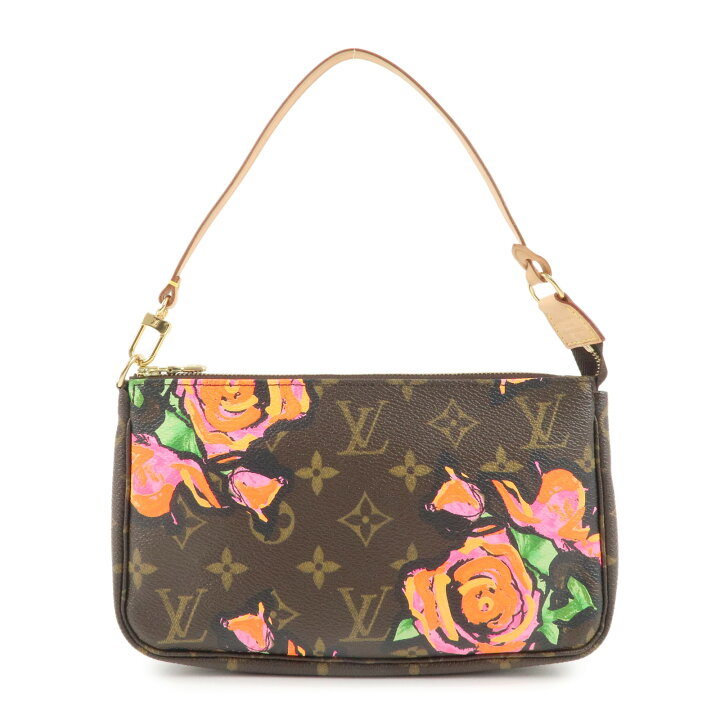 楽天市場】LOUIS VUITTON ルイヴィトン モノグラム ローズ ポシェット 