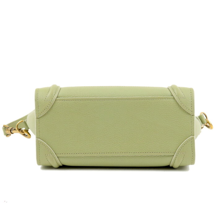 楽天市場】CELINE セリーヌ レザー ラゲージ ナノショッパー 2WAY  