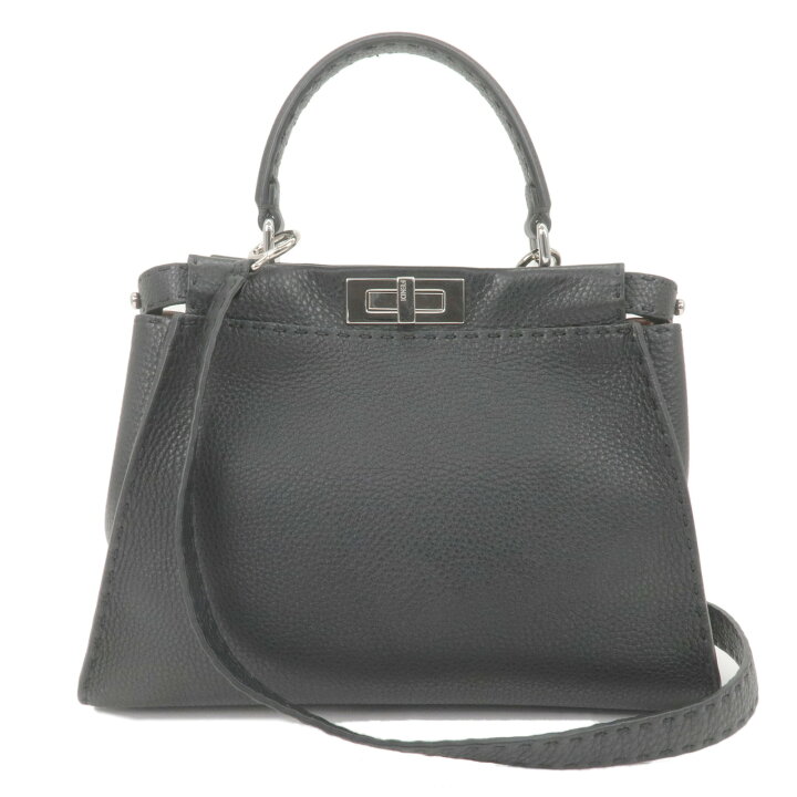 楽天市場】FENDI フェンディ セレリア レザー ピーカブー レギュラー 