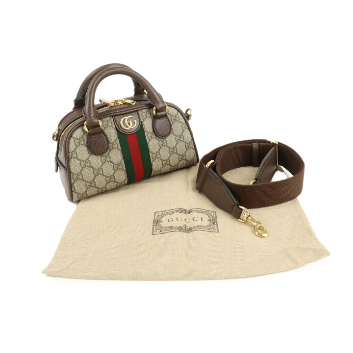 楽天市場】GUCCI グッチ オフィディア シェリー GGスプリーム レザー 
