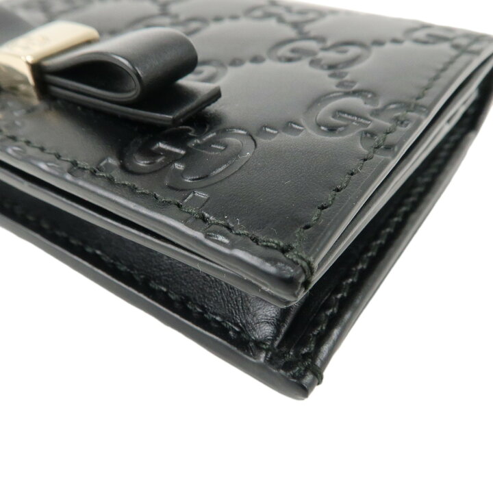 楽天市場】GUCCI グッチ グッチシマ グッチシマレザー リボン カード  