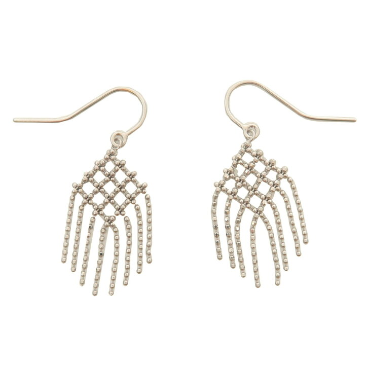 楽天市場】Tiffany&Co. ティファニー フリンジ ピアス K18WG 750WG  