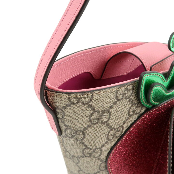 楽天市場】GUCCI グッチ GGスプリーム レザー ストロベリー 