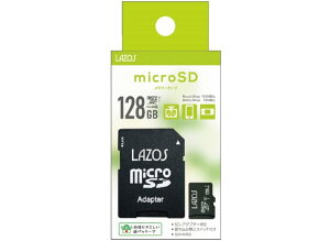 microsd 32gb 64gb 128gb 256gb 512gb microSD�J�[�h �������[�J�[�h �}�C�N��SD microSDXC UHS-I U3 CLASS10 LAZOS �A�_�v�^�[�t�� SDMI�Ή� ���[���֑�������