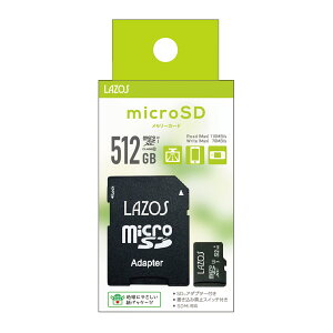 microsd 32gb 64gb 128gb 256gb 512gb microSDJ[h [J[h }CNSD microSDXC UHS-I U3 CLASS10 LAZOS A_v^[t SDMIΉ [֑
