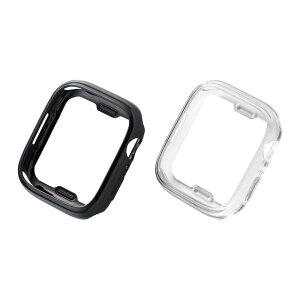 AP Watch Series 7 45mm �\�t�g�o���p�[ TPU �L�Y �Ռ� �ی� �A�b�v���E�H�b�`�o���p�[ AW-21ABPU