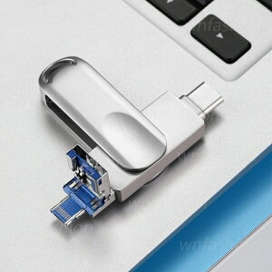 USB 64GB 128GB 256GB 1TB 2TB e type-c obNAbv tbV X}zp USBtbVhCu ^Cvc iP pad PC Android Mac iOSΉ iPf[^ڍs p\R USB] ϐkAϐoA
