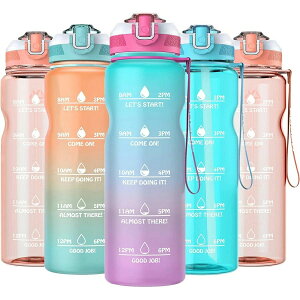 water bottle  1L EH[^[{g ^C}[J[&Xg[tilC Rh~ SbN Tritan BPAt[ EH[^[WOڐt  1bg EH[^[{g ^C}[