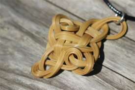 竹 ネックレス 高級 美術 竹細工 ハンドメイド 手作り アクセサリー お土産 チャーム