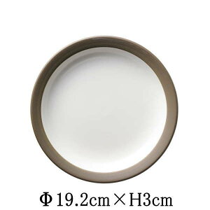 HARVEST モーニングホワイト 19cmケーキ皿 日本製 国内産 和食器 おしゃれな業務用食器 お皿中皿平皿