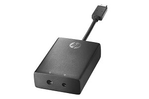 yVizq[bgEpbJ[h HP USB Type-C to 3 and 4.5mm ϊA_v^[ N2Z65AA#ABA 813342-001 ϊP[u