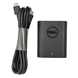 【新品】純正Dell 60W USB-C GaN USFF ACアダプター DA60NM200 LA60NM200 HA60NM200 （1メートル 電源コード付属）