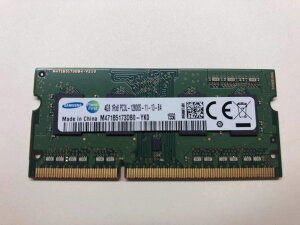 yVizyBzTX PC3-12800(DDR3-1600) SO-DIMM 4GB m[gPCp DDR3LΉf id1.35V & 1.5V Ή)