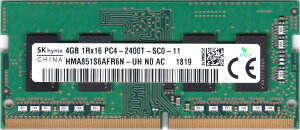 yVizHynix 4GB PC4-19200 DDR4-2400MHz non-ECC Unbuffered CL17 260-Pin SoDimm Memory Module Mfr P/N HMA851S6AFR6N-UH