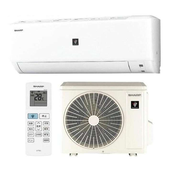 楽天市場】SHARP ルームエアコン プラズマクラスター7000 AC-22RFT +  