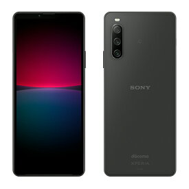 [ 新品未使用 ] Xperia 10 IV SO-52C ブラック SIMフリー 本体 黒 ソニー 5G対応 白ロム