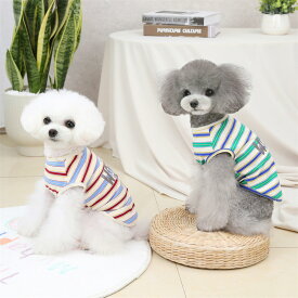 ＼楽天カード利用でP4倍／ 犬服 ドッグウェア タンクトップ 春夏 おしゃれ かわいい 小型犬 中型犬 コットン100％ 綿 ドントウォーリー チワワ トイプードル ダックス 柴犬 涼しい 抜け毛防止 ペット服【送料無料】