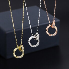 【最大1500円OFF×P5倍】ネックレス レディース 女 彼女 シルバー999 指輪 取り外し不可 冠婚葬祭 結婚式 かわいい アクセサリー デイリー カジュアル 喪服 お葬式 長め 短め カジュアル シルバー ゴールド ローズゴールド シンプル 人気