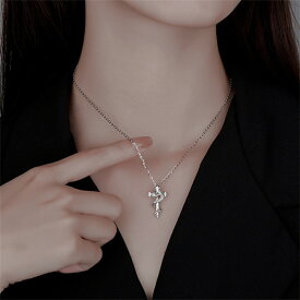 【最大1500円OFF×P5倍】ネックレス レディース 蛇 キラキラ 中国風 冠婚葬祭 デイリー レトロ 日常的 結婚式 アクセサリー シルバー999 カジュアル 喪服 お葬式 長め 短め プレゼント シルバー ゴールド シンプル フォーマル 入学式 卒業式 卒園式