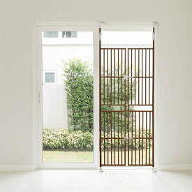 【2/10限定★15%OFF】ペット高さ調節対応 205〜285cm ドア ケージ 留守番 保護 ネコ 脱走防止 柵 フェンス 脱走防止 猫用 多頭飼い 多頭 スチール ペットケージ 新生活【ブラウン】