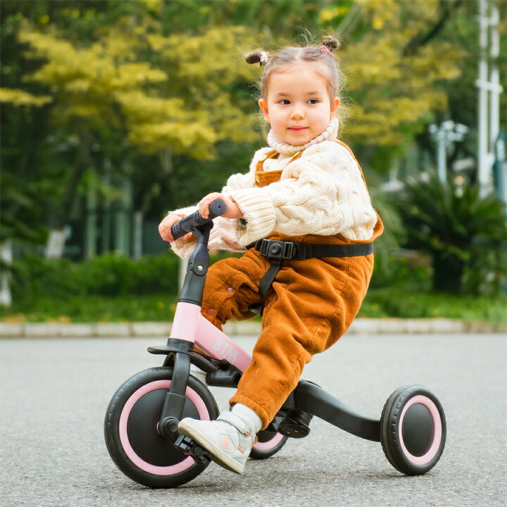 楽天市場】【20日限定☆12%OFF×最大P10倍】三輪車 足けりバイク 一台4 