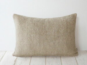 【リネンパイル】 クッションカバー 綿麻 パイル地 厚地 30×45cm 45×60cm 50×70cm 長方形 シンプル 無地 日本製 ナチュラル おしゃれ 洗える オールシーズン 抱き枕 背もたれ 【返品・交換不可】