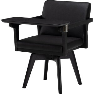 �e�[�u���t�� ��]�`�F�A �֎q 1�l�|�� �L���X�^�[�t �ȒP�g�ݗ��� �ؐ� �A�[���`�F�A �ݑ�[�N �Ǐ� �J�t�F�`�F�A ���������� PVC���U�[ �z���C�g �~�h���u���E�� �u���b�N �N�b�V����