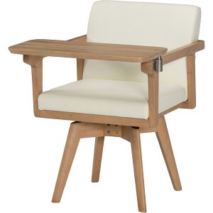 �e�[�u���t�� ��]�`�F�A �֎q 1�l�|�� �L���X�^�[�t �ȒP�g�ݗ��� �ؐ� �A�[���`�F�A �ݑ�[�N �Ǐ� �J�t�F�`�F�A ���������� PVC���U�[ �z���C�g �~�h���u���E�� �u���b�N �N�b�V����