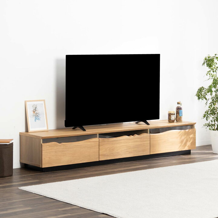 楽天市場】【開梱設置付】テレビボード 北欧 200 テレビ台 200cm 