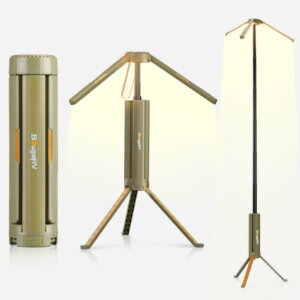 BougeRV �����^�� ���@�\ ���P�x 60���ԘA���Ɩ��\ �R���p�N�g �O���[�� CL04 ���� ���F �����ő�164cm ��ド�C�g �A�E�g�h�A