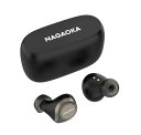 NAGAOKA ワイヤレスイヤホン BT824BK オートペアリング機能 最大8時間再生対応 Bluetooth5.0対応 IPX4 SBC AAC マイク搭載　ブラック