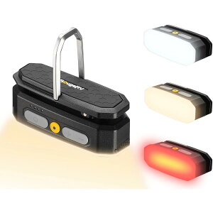 ISSYZONE JAPAN BougeRV BRV-SCL01 LED�N���b�v���C�g �l���Z���T�[�t�� 380lm 5�i�K���� 3�F���ؑ� �[�d�� �L�����v���C�g �h�Ѓ��C�g �}�O�l�b�g �N���b�v �݂艺�� IPX5