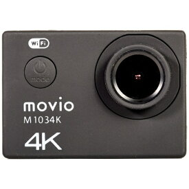 ナガオカ movio アクションカメラ M1034K WiFi機能搭載 高画質4K Ultra HD[4K対応] ドライブレコーダー WEBカメラ 送料無料