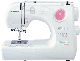 JANOME コンパクト電子速度制御ミシン Nuikiru N-366