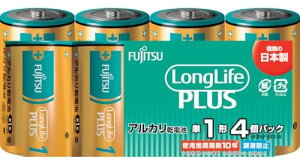 FDK xm AJdr P1 Long Life Plus 4pbN LR20LP(4S)