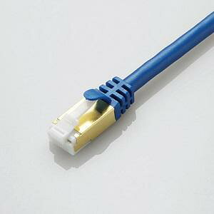 GR ELECOM Cat7Ή LANP[u X^_[hEc܂h~ LD-TWST/BM20 LANP[u P[u P[u LAN c܂h~ ϋv _u\ u[ F PC Wi-Fi hƃJ db L 