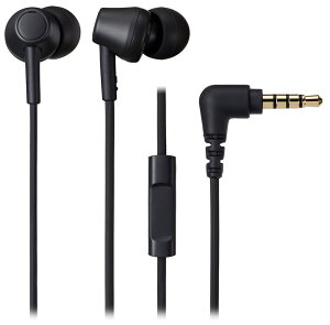 �I�[�f�B�I�e�N�j�J audio-technica �}�C�N���R���g���[���[���� �_�C�i�~�b�N���^ �J�i���C���z�� ATH-CK350XIS(BK)