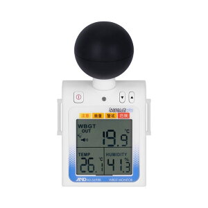 �G�[�E�A���h�E�f�B �����t���M���ǎw���v�E�M���ǎw�����j�^�[A&D WBGT�v AD-5698B