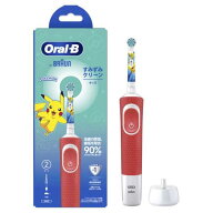 BRAUN ブラウン D1004132KPKMRD-EL すみずみクリーンキッズ（レッド） レッド D1004132KPKMRD-EL [回転式…