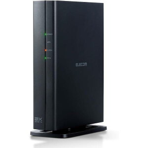 �G���R�� WiFi ���[�^�[ ����LAN Wi-Fi6 AX3000 2402+574Mbps 11ax/11ac IPv6�Ή� (IPoE) �R���p�N�g➑� �r�[���t�H�[�~���OZ �y iPhone iPad Nintendo Switch PS5 �Ή� �z WRC-X3000GS3-B