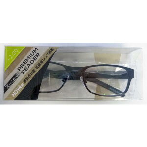 �V�j�A�O���X +2.0XSCENE PREMIUM READER HOYA�����Y XS�v���~�A��HO01+2.0