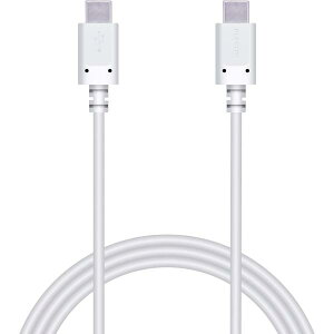 �G���R�� �X�}�z �^�u���b�g �p USB2.0 �P�[�u�� �i TypeC - C �j Power Delivery�Ή� USB�P�[�u�� �^�C�vc �P�[�u�� �}���[�d �z���C�g��MPA-CC15PNWH
